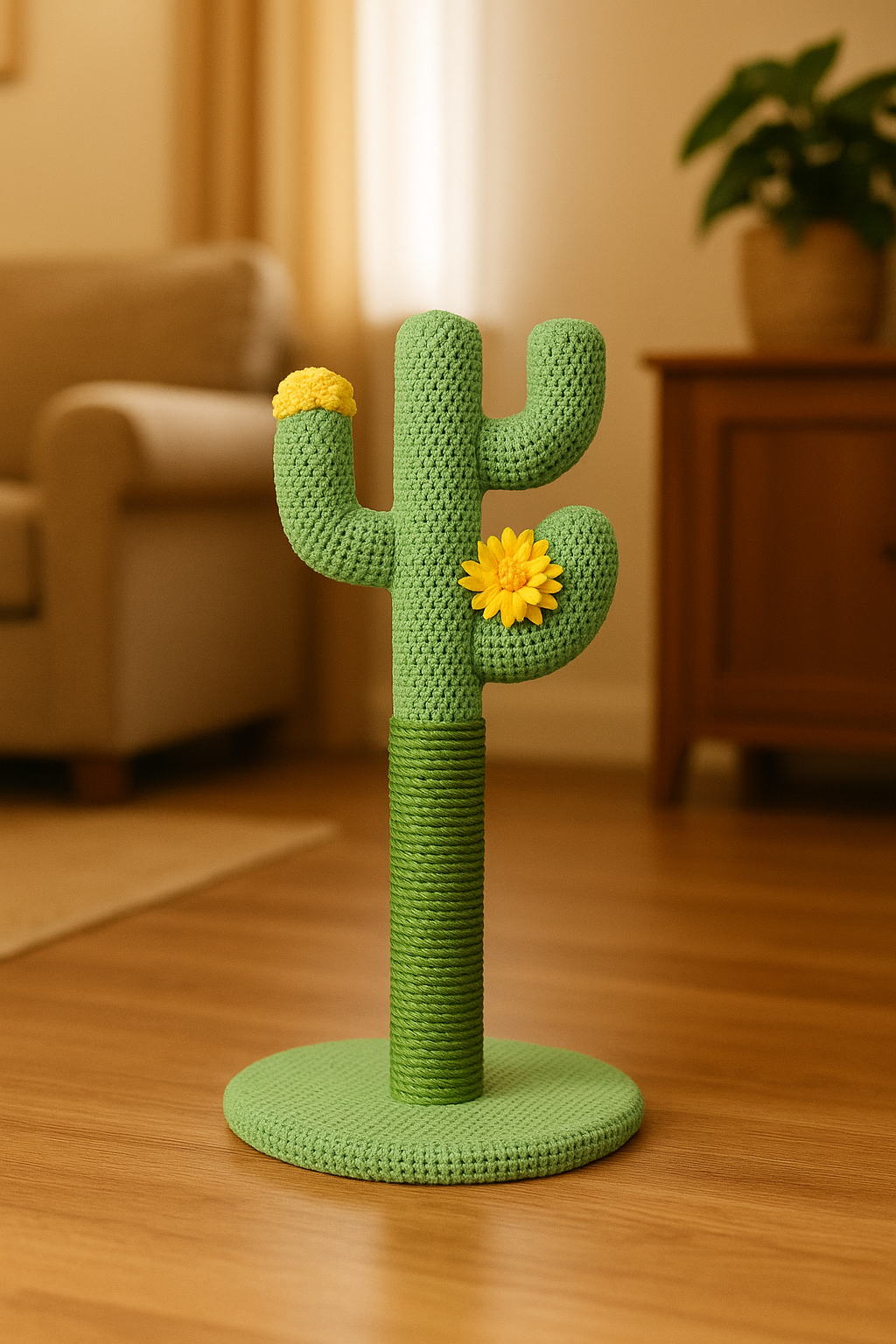 CACTUS CAT SCRATCHING POST