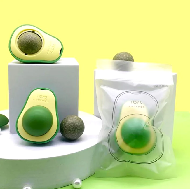 CATNIP AVOCADO TOY